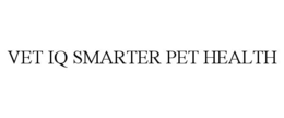 VET IQ SMARTER PET HEALTH trademark