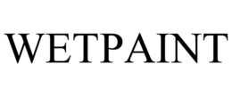 WETPAINT trademark