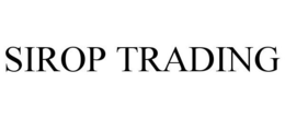 SIROP TRADING trademark