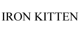 IRON KITTEN trademark