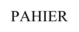 PAHIER trademark