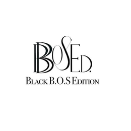 BOSED. BLACK B.O.S EDITION trademark