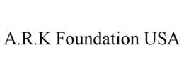 A.R.K FOUNDATION USA trademark