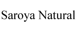 SAROYA NATURAL trademark