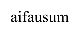 AIFAUSUM trademark