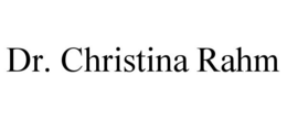 DR. CHRISTINA RAHM trademark