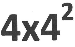 4X4 2 trademark