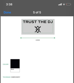 TRUST THE DJ trademark
