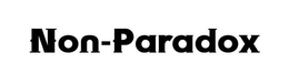 NON-PARADOX trademark