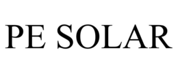 PE SOLAR trademark