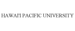 HAWAI'I PACIFIC UNIVERSITY trademark