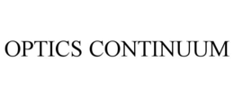 OPTICS CONTINUUM trademark