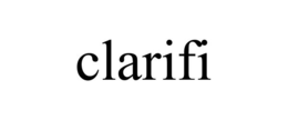 CLARIFI trademark