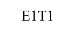 E1T1 trademark