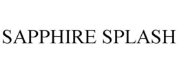 SAPPHIRE SPLASH trademark