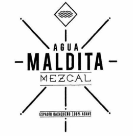 AGUA MALDITA MEZCAL ESPADÍN OAXAQUEÑO 100% AGAVE trademark
