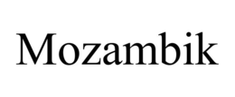 MOZAMBIK trademark