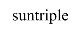 SUNTRIPLE trademark