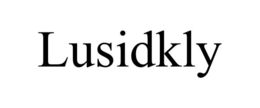 LUSIDKLY trademark