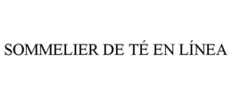 SOMMELIER DE TÉ EN LÍNEA trademark