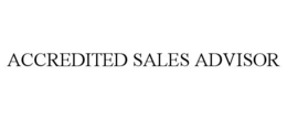 ACCREDITED SALES ADVISOR trademark
