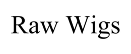 RAW WIGS trademark