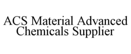 ACS MATERIAL ADVANCED CHEMICALS SUPPLIER trademark