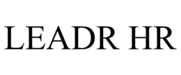 LEADR HR trademark