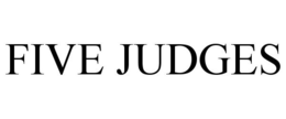 FIVE JUDGES trademark