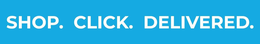 SHOP. CLICK. DELIVERED. trademark