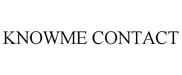 KNOWME CONTACT trademark