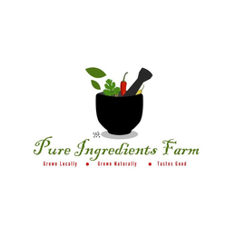 PURE INGREDIENTS FARM GROWN LOCALLY · GROWN NATURALLY · TASTES GOOD trademark