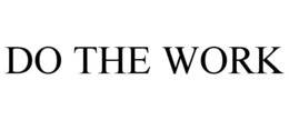 DO THE WORK trademark