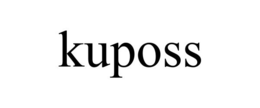 KUPOSS trademark