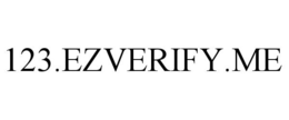 123.EZVERIFY.ME trademark