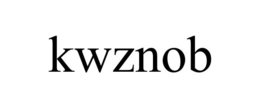 KWZNOB trademark