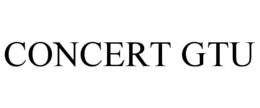 CONCERT GTU trademark