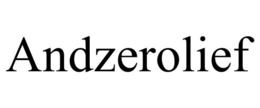 ANDZEROLIEF trademark