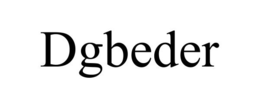 DGBEDER trademark