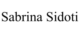 SABRINA SIDOTI trademark