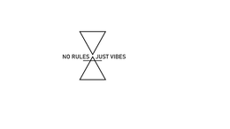 NO RULES JUST VIBES trademark