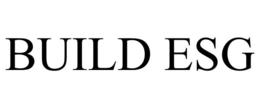 BUILD ESG trademark