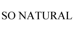 SO NATURAL trademark