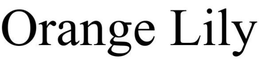 ORANGE LILY trademark