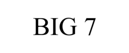 BIG 7 trademark