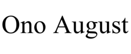 ONO AUGUST trademark