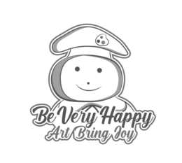 BE VERY HAPPY ART BRING JOY trademark