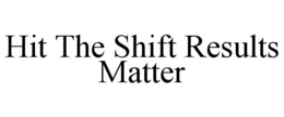 HIT THE SHIFT RESULTS MATTER trademark