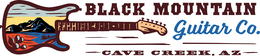 BLACK MOUNTAIN GUITAR CO. CAVE CREEK, AZ trademark