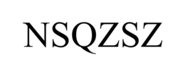 NSQZSZ trademark